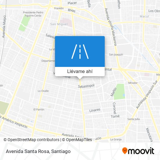 Mapa de Avenida Santa Rosa