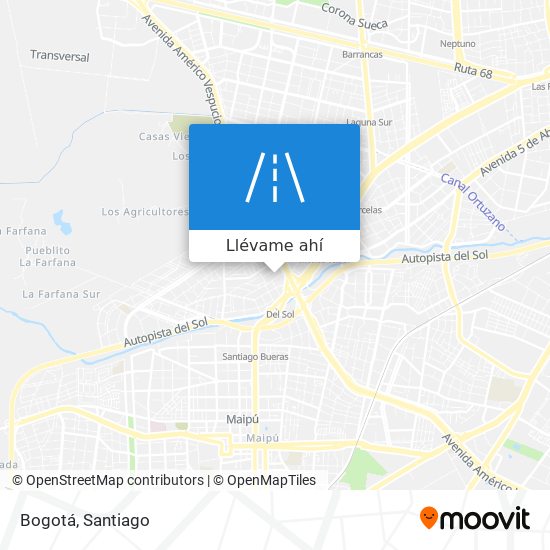 Mapa de Bogotá