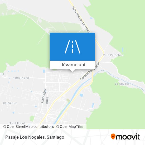 Mapa de Pasaje Los Nogales