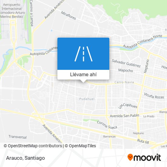 Mapa de Arauco