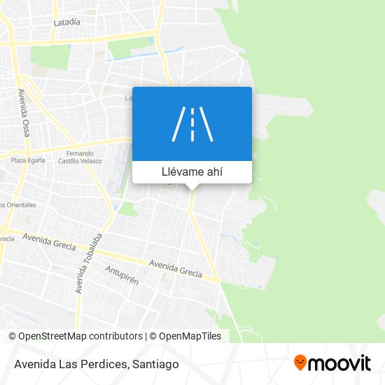 Mapa de Avenida Las Perdices