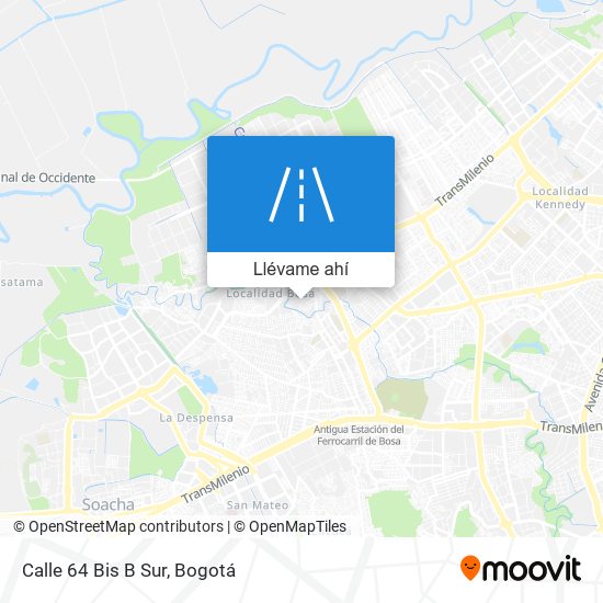 Mapa de Calle 64 Bis B Sur