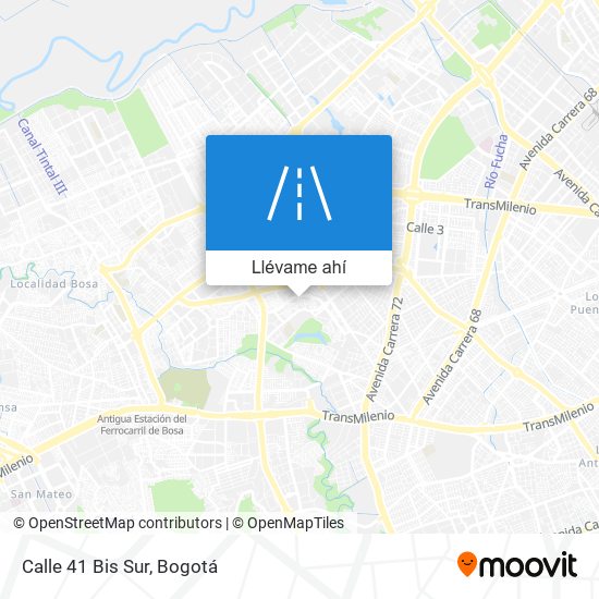 Mapa de Calle 41 Bis Sur