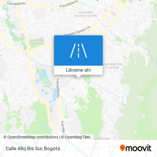 Mapa de Calle 48q Bis Sur