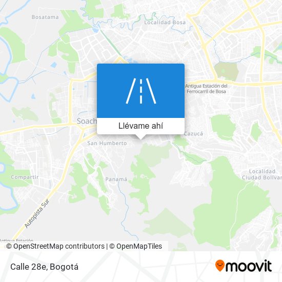 Mapa de Calle 28e