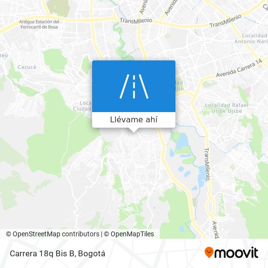 Mapa de Carrera 18q Bis B