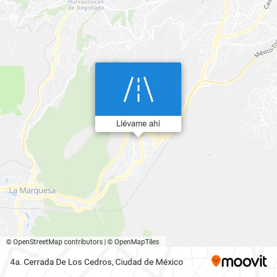 Mapa de 4a. Cerrada De Los Cedros