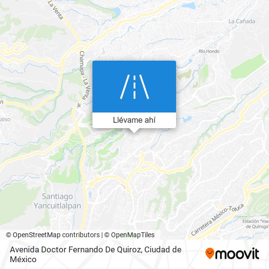 Mapa de Avenida Doctor Fernando De Quiroz