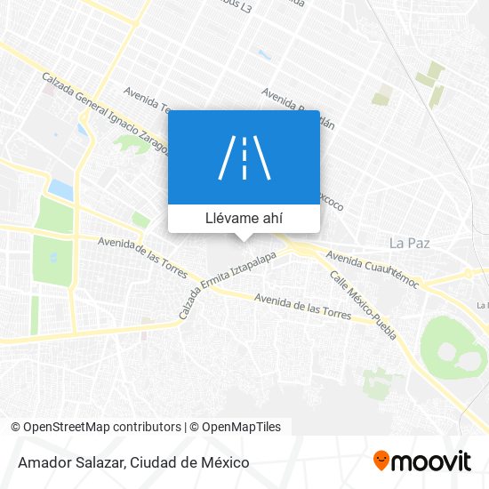 Mapa de Amador Salazar