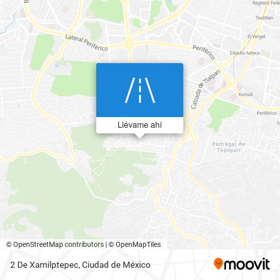 Mapa de 2 De Xamilptepec