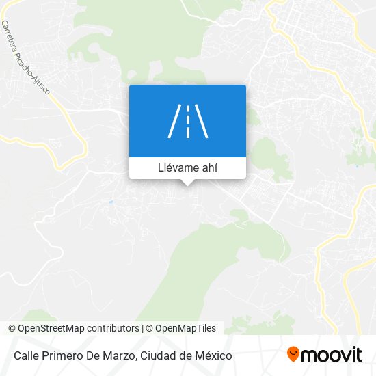 Mapa de Calle Primero De Marzo