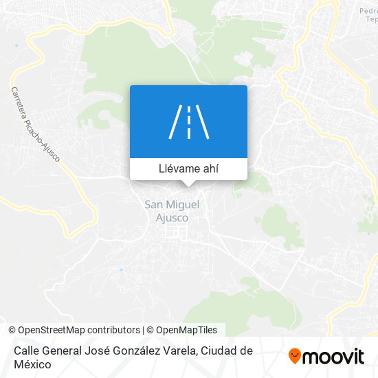 Mapa de Calle General José González Varela