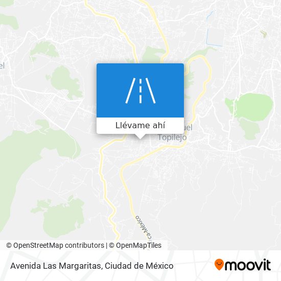 Mapa de Avenida Las Margaritas