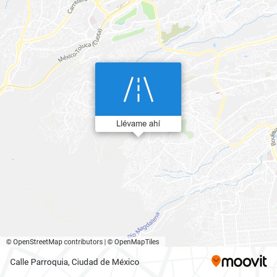 Mapa de Calle Parroquia