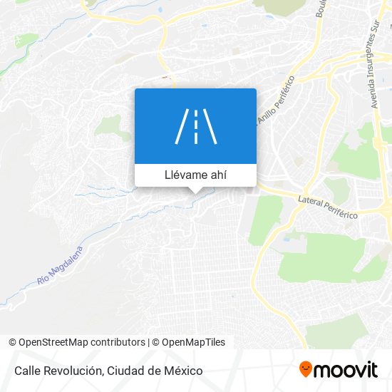 Mapa de Calle Revolución