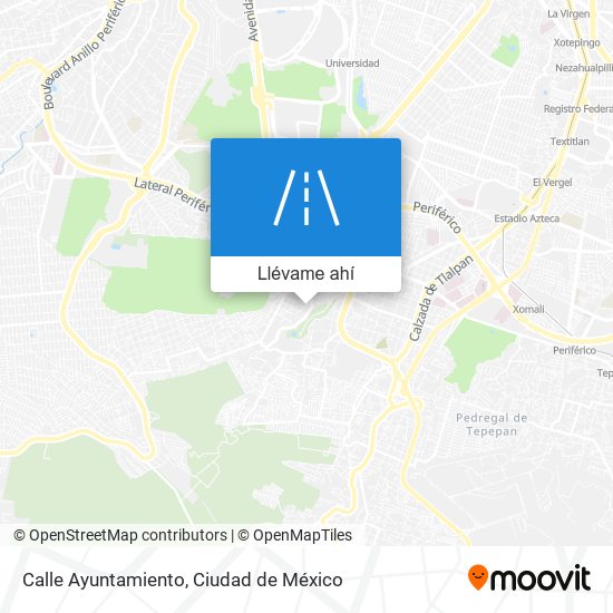 Mapa de Calle Ayuntamiento