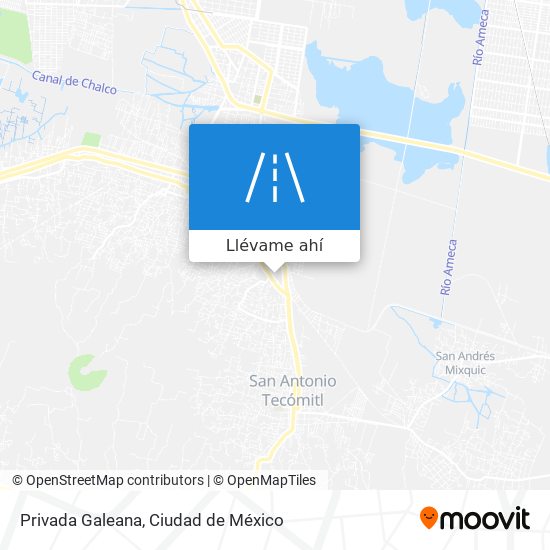 Cómo llegar a Privada Galeana en Tláhuac en Autobús?