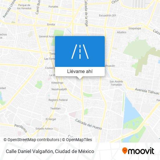Mapa de Calle Daniel Valgañón