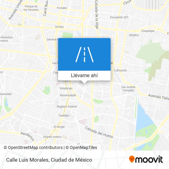 Mapa de Calle Luis Morales