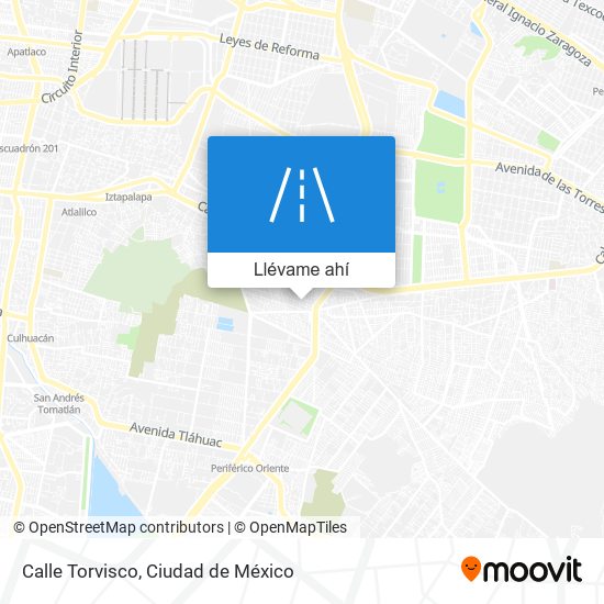 Mapa de Calle Torvisco