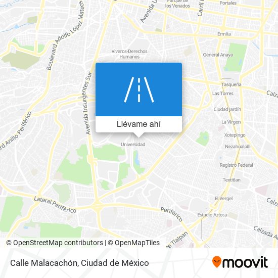 Mapa de Calle Malacachón