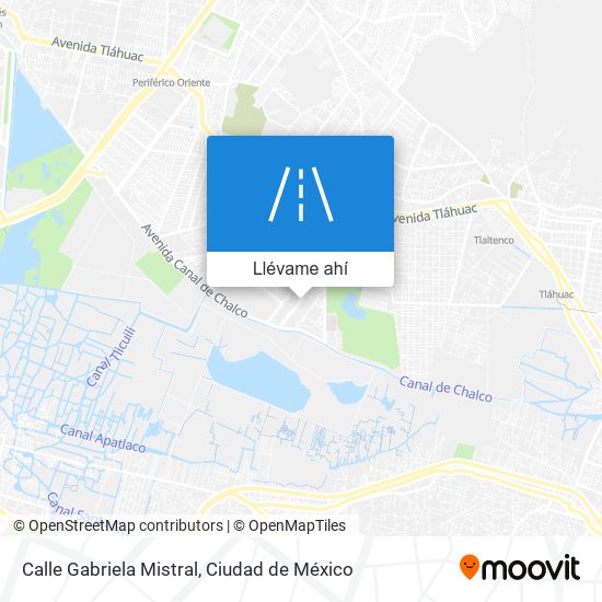 Mapa de Calle Gabriela Mistral