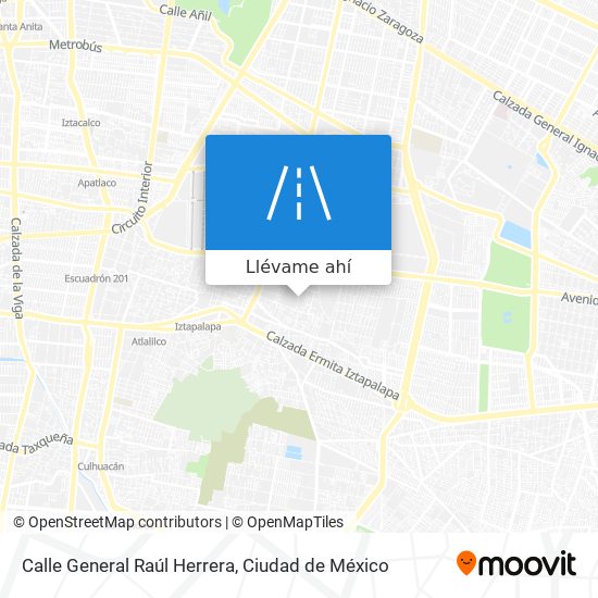 Mapa de Calle General Raúl Herrera