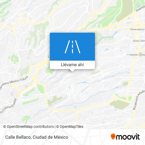 Mapa de Calle Bellaco