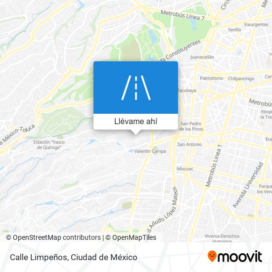 Mapa de Calle Limpeños