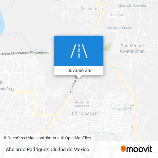 Mapa de Abelardo Rodriguez