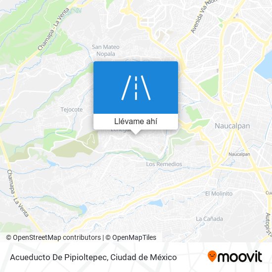 Mapa de Acueducto De Pipioltepec