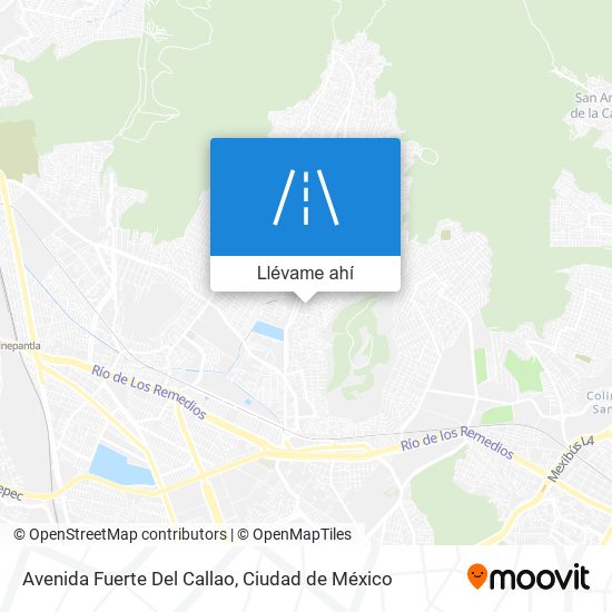 Mapa de Avenida Fuerte Del Callao