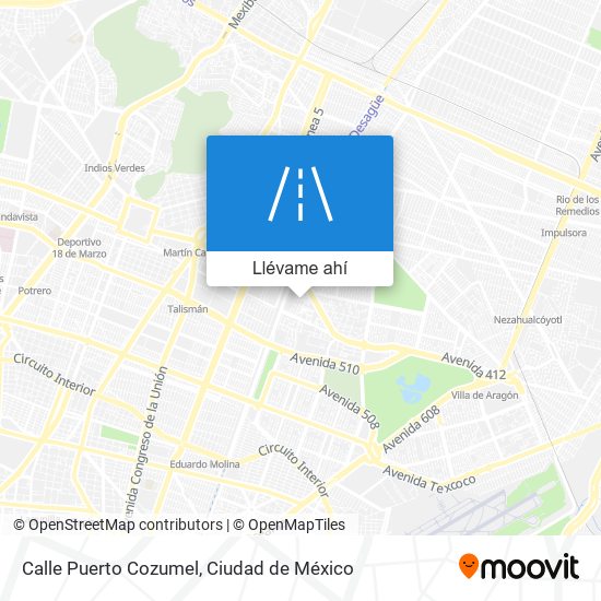 Cómo llegar a Calle Puerto Cozumel en Gustavo A. Madero en Autobús o Metro?