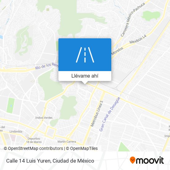 Mapa de Calle 14 Luis Yuren