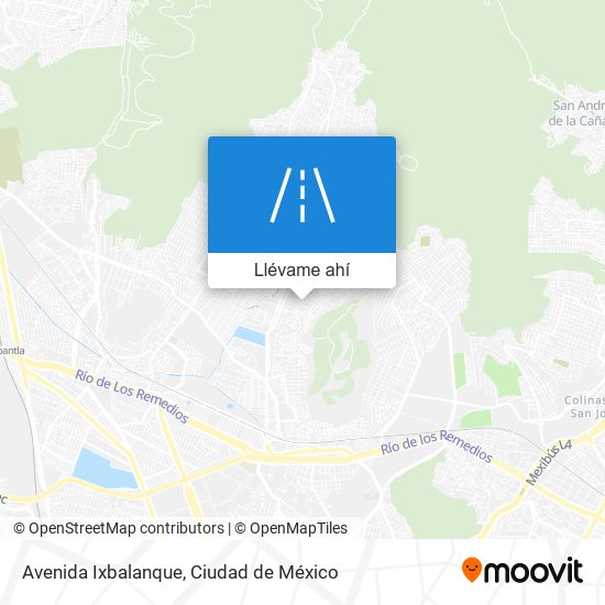 Mapa de Avenida Ixbalanque