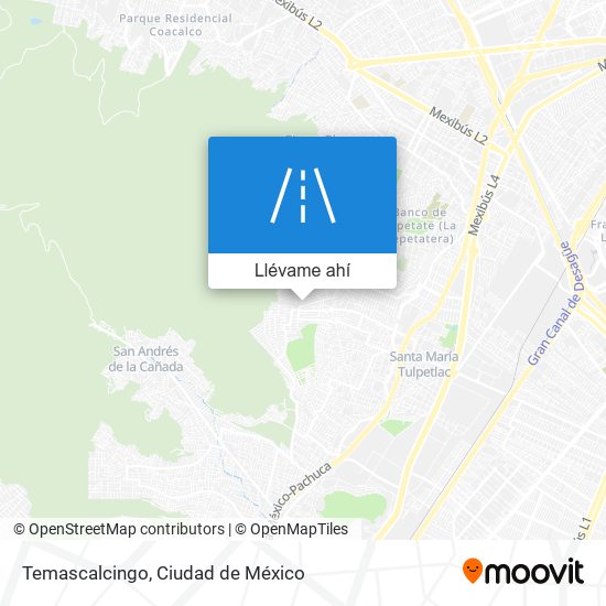 Cómo llegar a Temascalcingo en Coacalco De Berriozábal en Autobús o Tren?