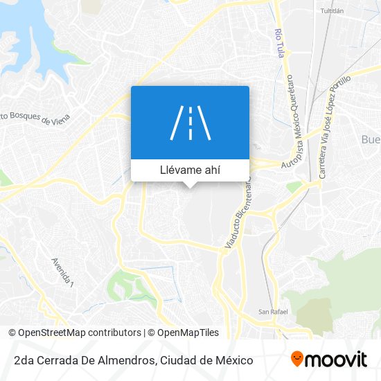 Mapa de 2da Cerrada De Almendros