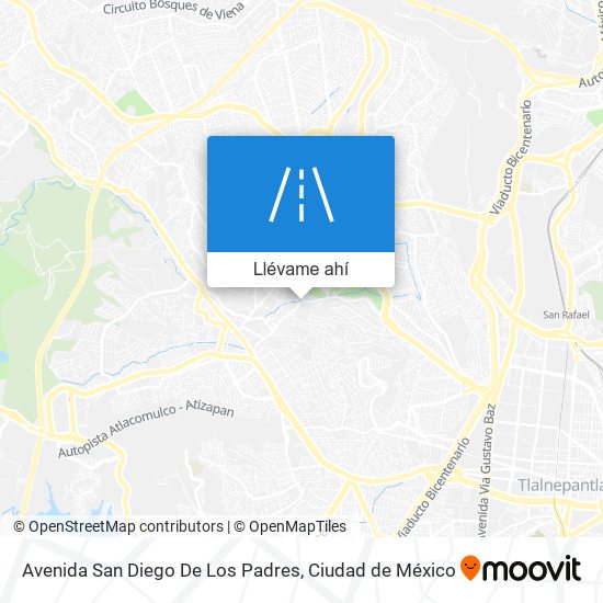 Cómo llegar a Avenida San Diego De Los Padres en Nicolás Romero en Autobús  o Tren?