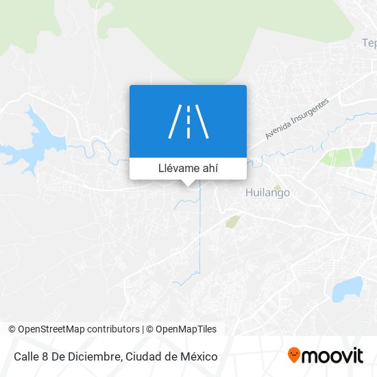 Mapa de Calle 8 De Diciembre