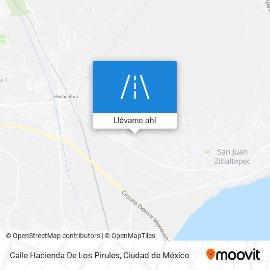 Cómo llegar a Calle Hacienda De Los Pirules en Huehuetoca en Autobús o Tren?