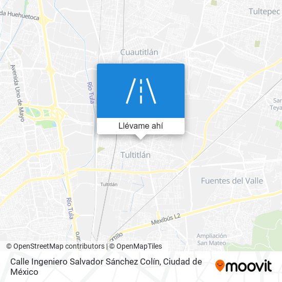 Mapa de Calle Ingeniero Salvador Sánchez Colín
