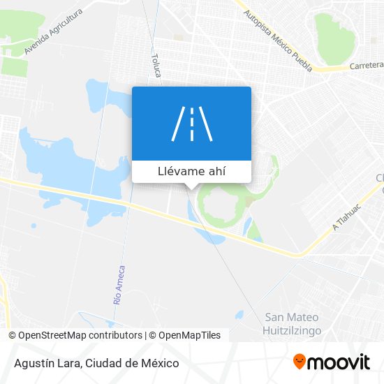 Mapa de Agustín Lara