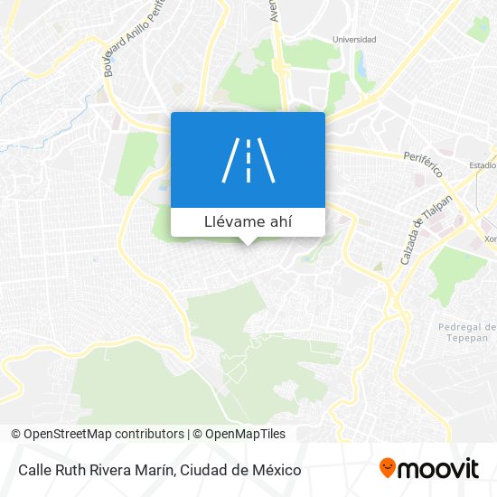 Mapa de Calle Ruth Rivera Marín