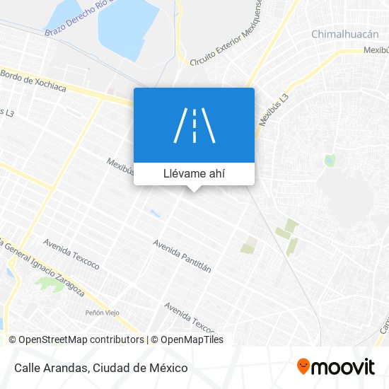 Mapa de Calle Arandas