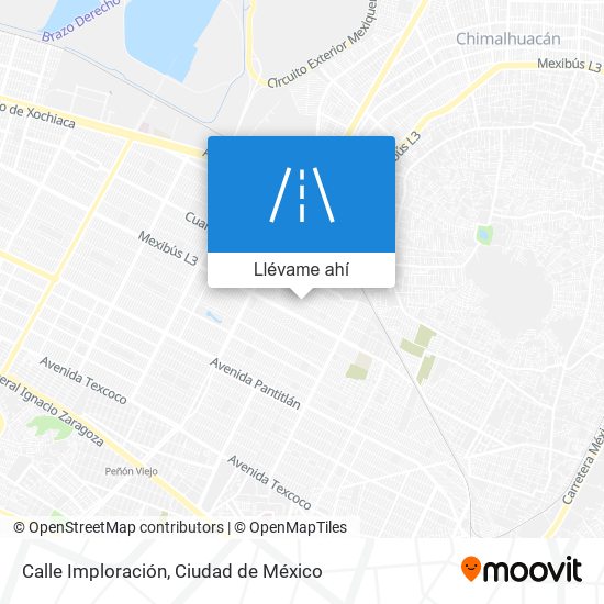 Mapa de Calle Imploración