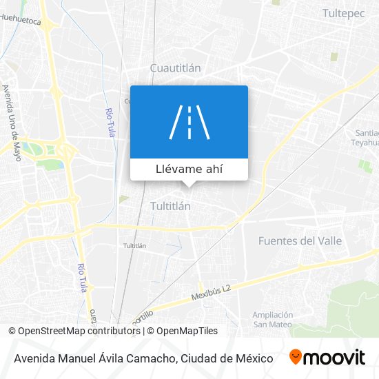 Mapa de Avenida Manuel Ávila Camacho