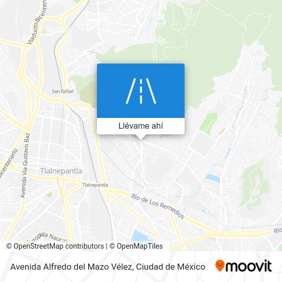 ¿Cómo llegar a Avenida Alfredo del Mazo Vélez en Tultitlán en Autobús