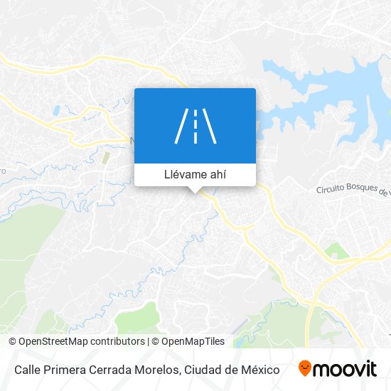 Mapa de Calle Primera Cerrada Morelos