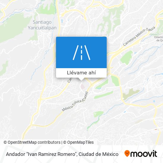 Mapa de Andador "Ivan Ramirez Romero"