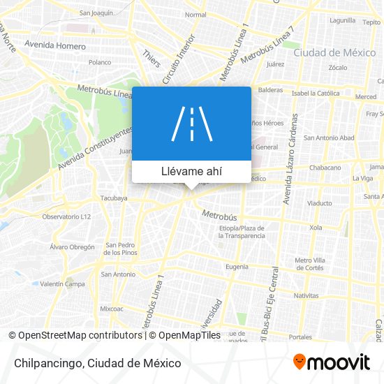 Mapa de Chilpancingo